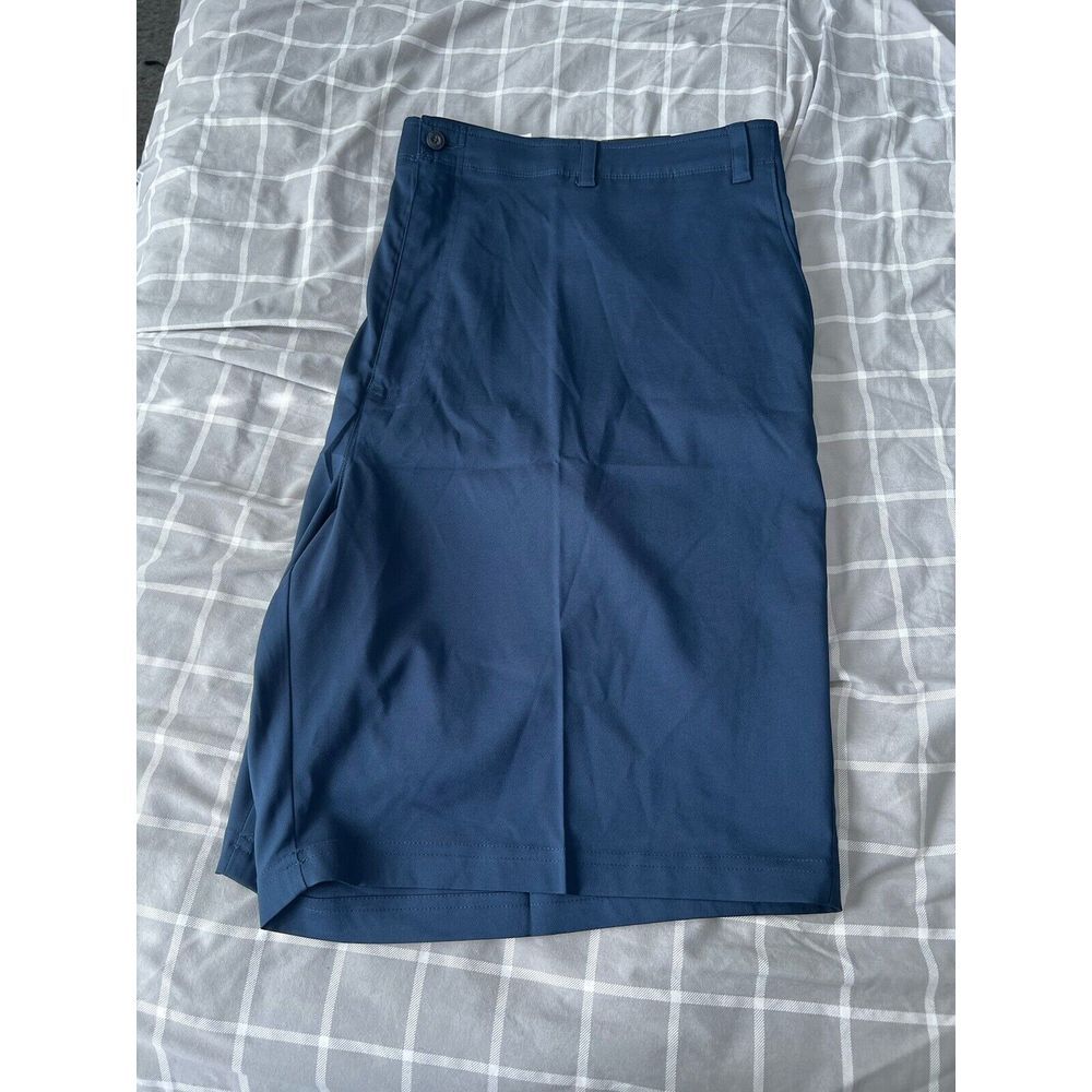 NWT PGA‎ Tour Mens 50 Navy Stretch Polyester Performance Shorts